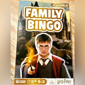 Harry Potter Family Bingo Game Party Officially Licensed Harry Potter NEW!!!